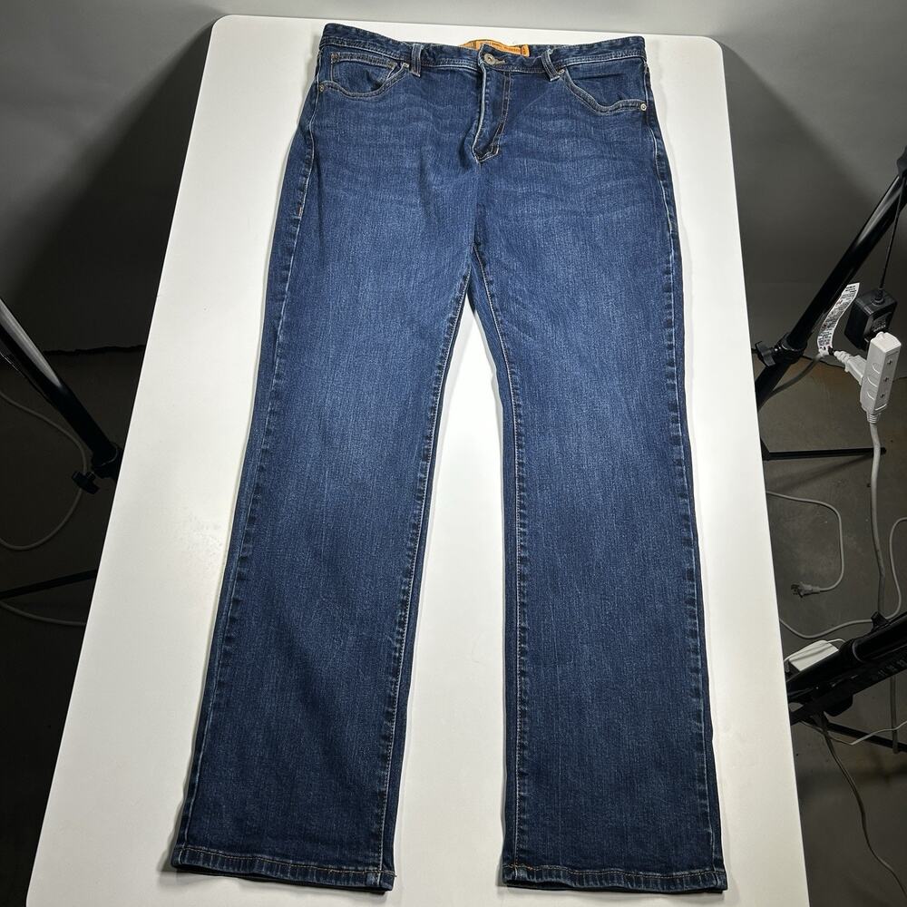 Rock & Roll Denim Jeans Men’s 38x32 Double Barrel Relaxed Fit Stackable Boot